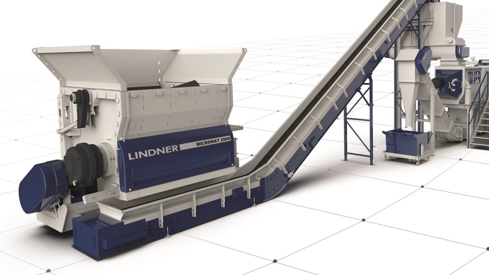 Lindner at K: Shredding – Washing – Sorting. Efficient all-in-one plastics recycling solutions 