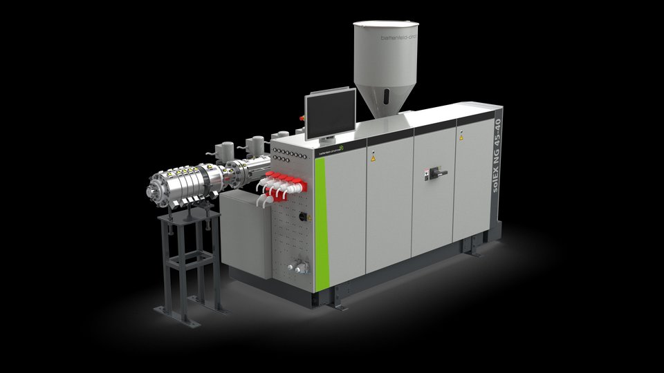 PE pipe production with optimal utilization of resources