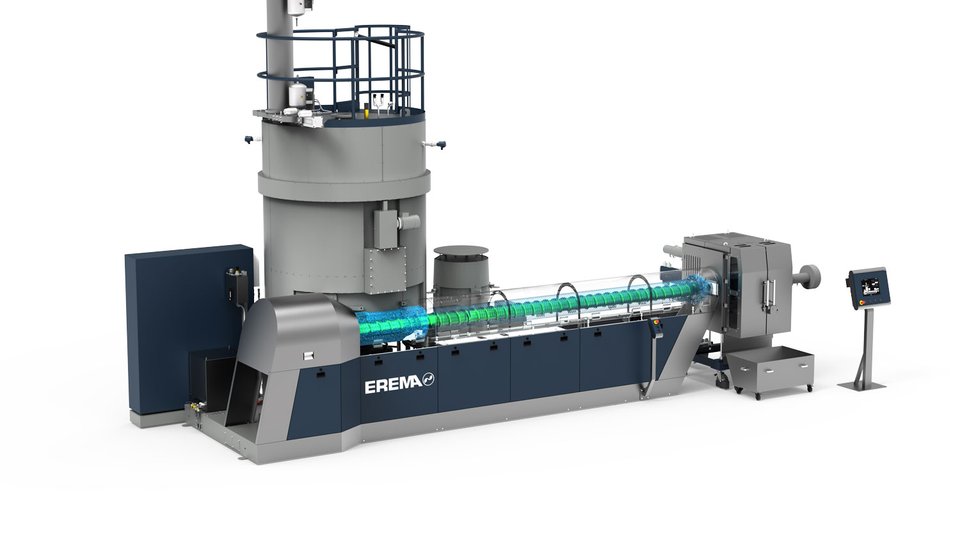 Erema enters a new dimension in recycling with innovative EcoGentle plasticising technology