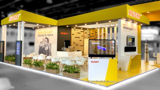 Husky exhibits at Gulfood