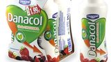Etykiety full body na opakowaniach Danone
