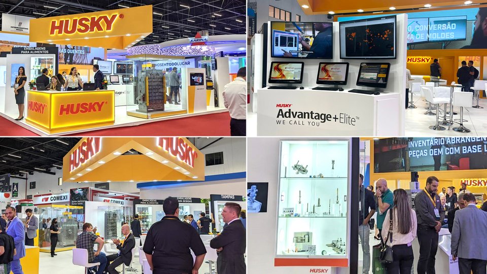 Husky exhibits at Plástico Brasil 2023