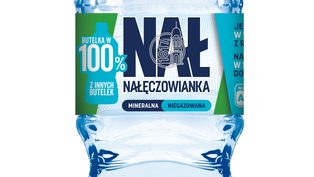 Nowa butelka Nałęczowiank