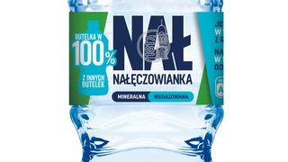 Nowa butelka Nałęczowiank