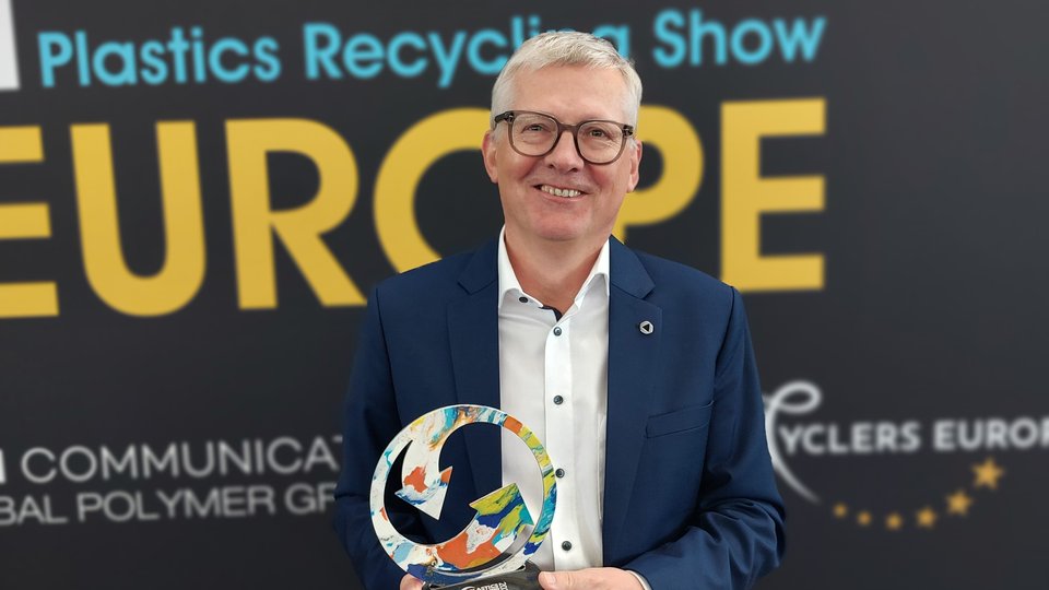 Manfred Hackl is Plastics Recycling Ambassador of the Year