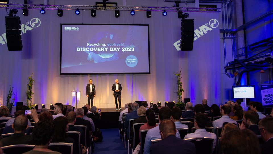 Erema invites customers to Discovery Day and opens new R&D centre