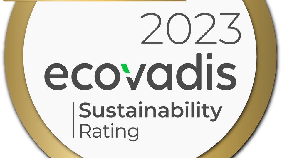 KHS receives its first gold medal in the EcoVadis rating system