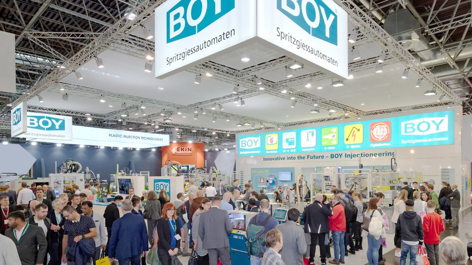 A total of 13 BOY exhibits at Fakuma 2023