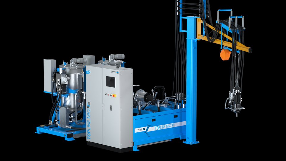 Topline MK2 – royalty among high-pressure  metering machines