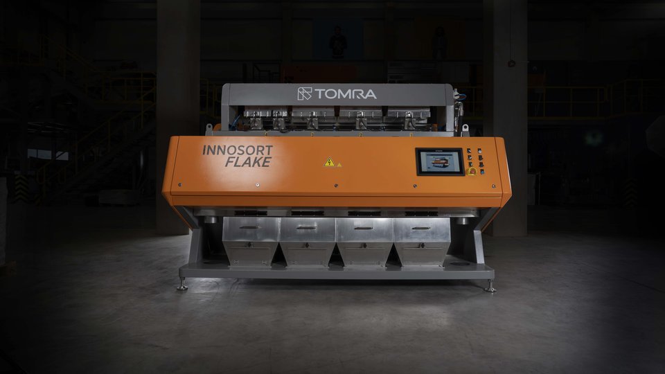Tomra presents the new Innosort Flake for unrivaled flake sorting performance
