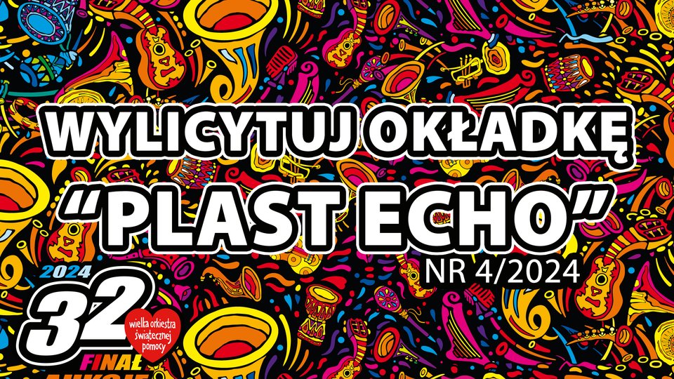Okładka "Plast Echo" dla WOŚP 2024