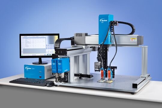 Nordson EFD wprowadza trzyosiowe automatyczne systemy dozowania cieczy