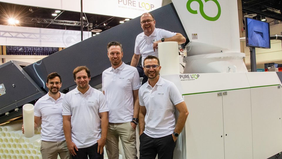 Good start to the 10th year of the integrated shredder-extruder recycling solution 