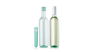 PET wine bottle made by A