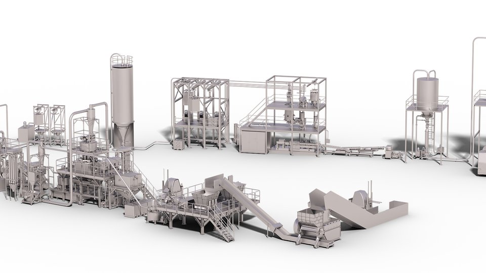 PET bottle recycling solution from a single source