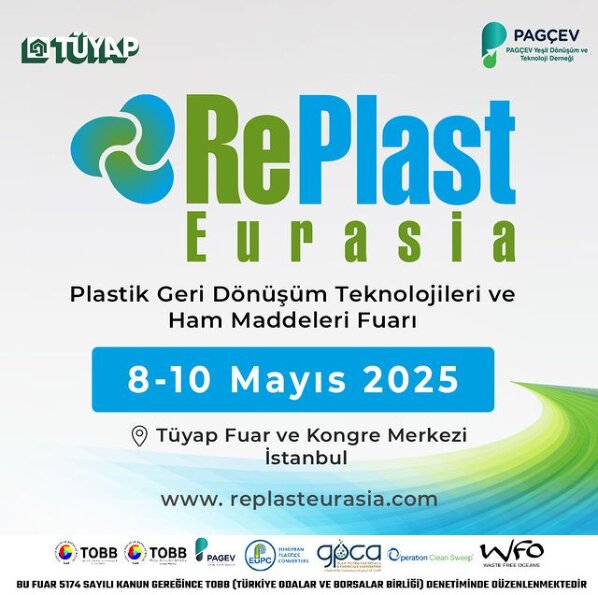 Druga edycja targów recyklingu tworzyw sztucznych RePlast Eurasia w Stambule
