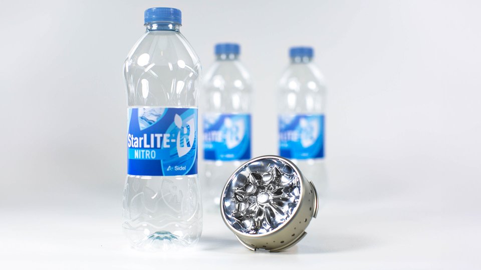 StarLite-R Nitro - Sidel's newest, bottle base 