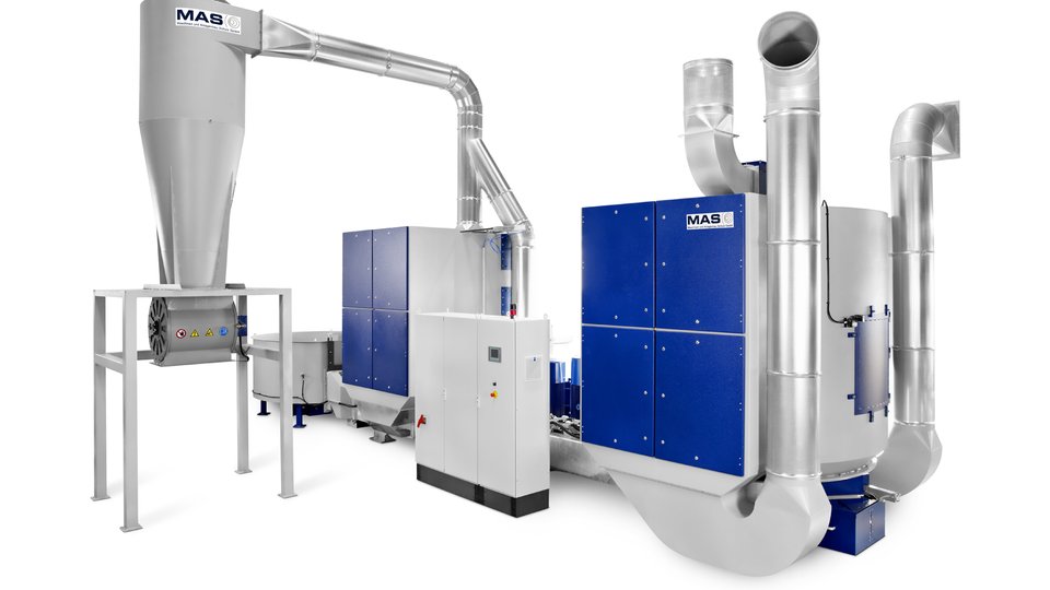 DRD dry cleaning machines in recycler use