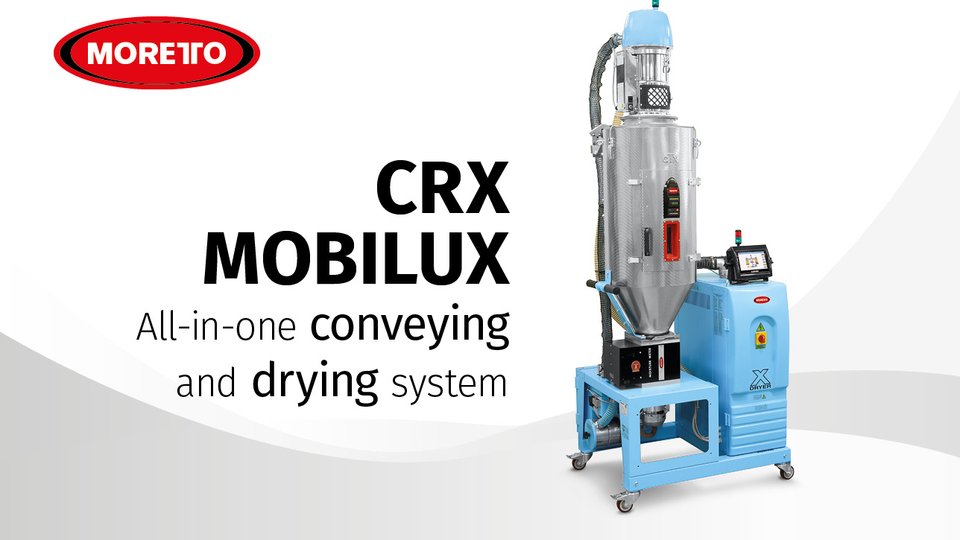 Moretto presents drying and conveying systems with unique features