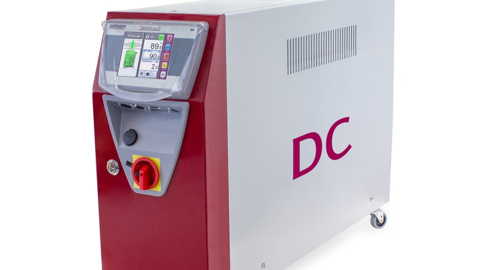 Wittmann Tempro plus DC - straight from the sun to the temperature controller