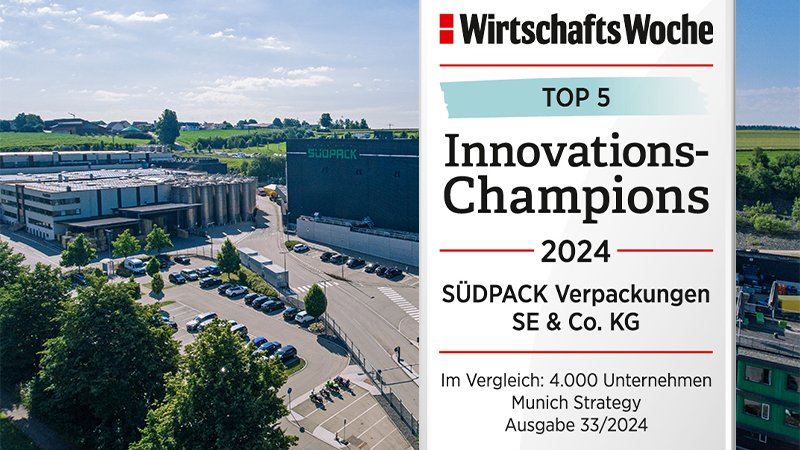 Südpack named Innovations Champion by Wirtschafts-Woche 