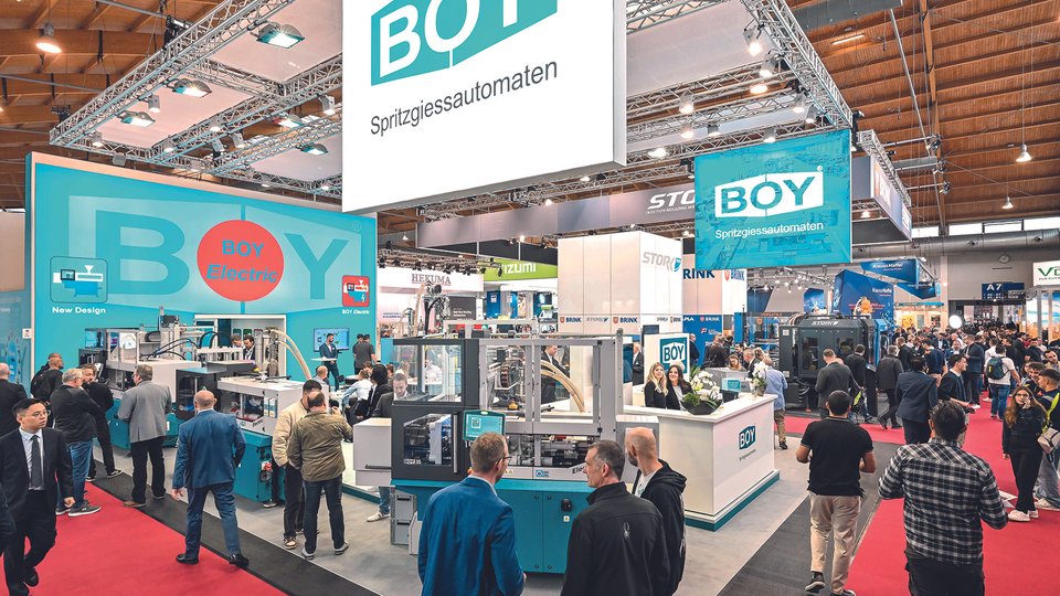 Fakuma 2024: Positive atmosphere at the Boy-booth