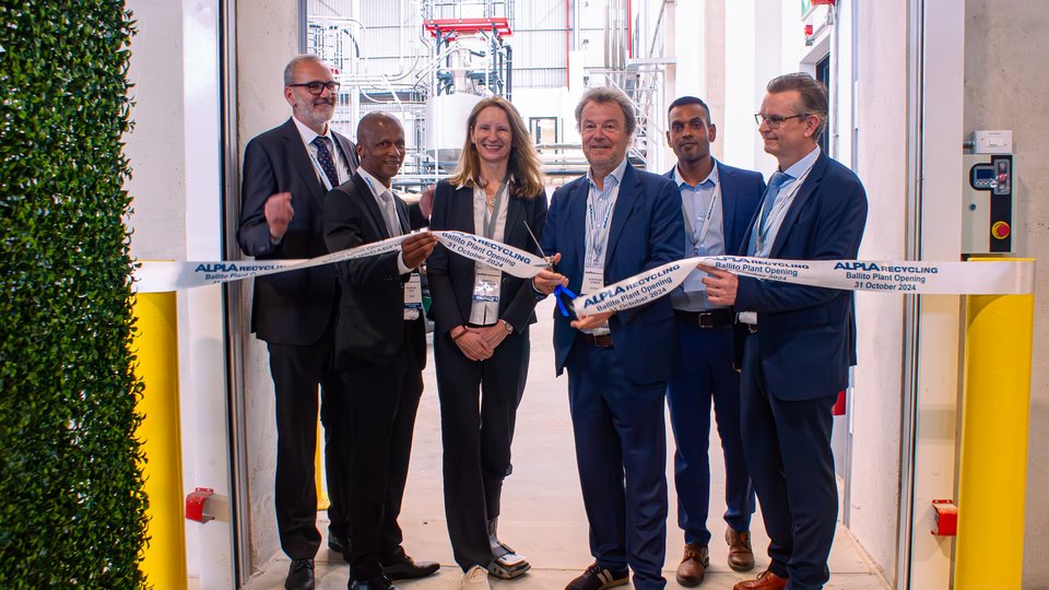 Alpla opens state-of-the-art recycling plant in South Africa