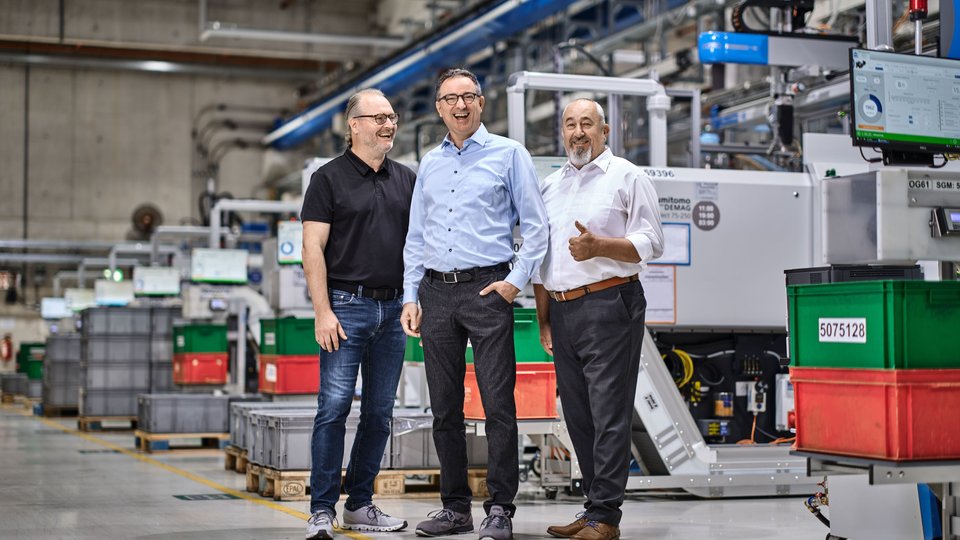 Two new IntElect 75 ton machines complete the state-of-the-art plastic production