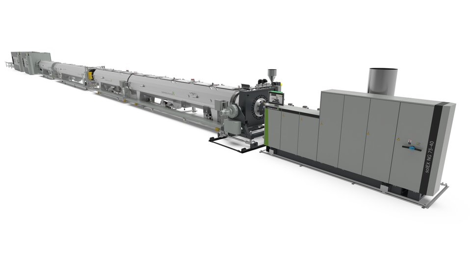Minimize energy and raw material costs in PO pipe production