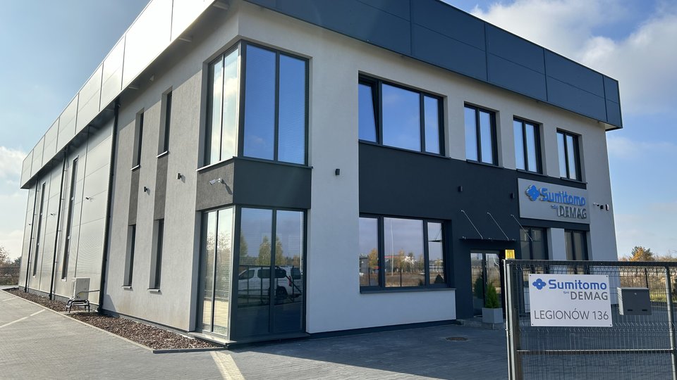 Nowy showroom w Częstochowie Sumitomo (SHI)  Demag