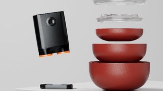 Food vacuum system contai