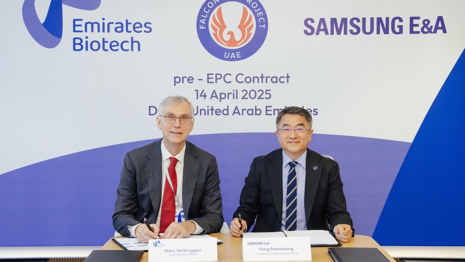Emirates Biotech selects Samsung E&A as contractor for its PLA production plant
