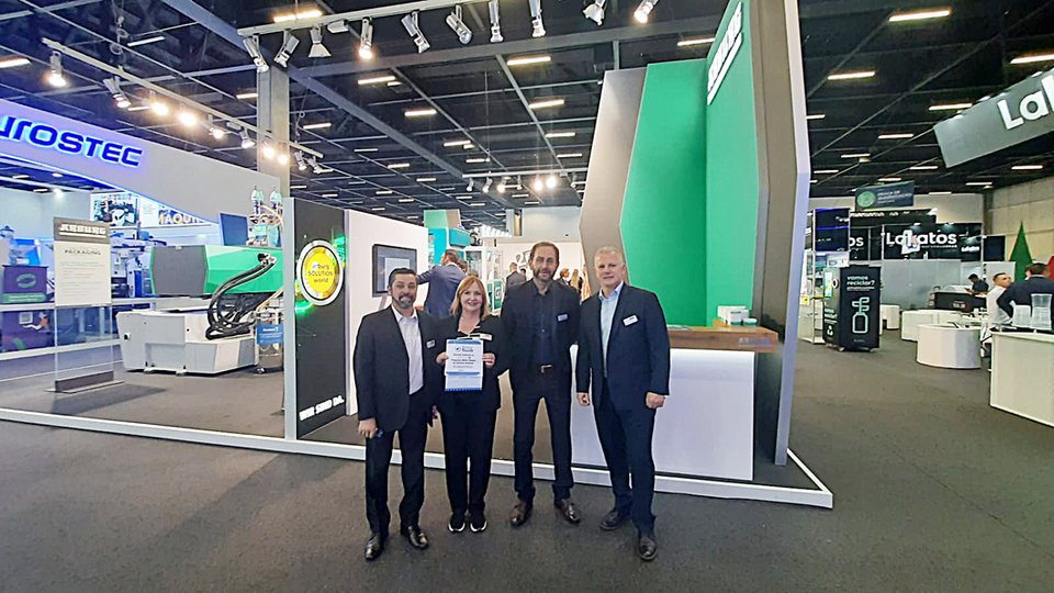 "Better Stands Gold Seal" for Arburg