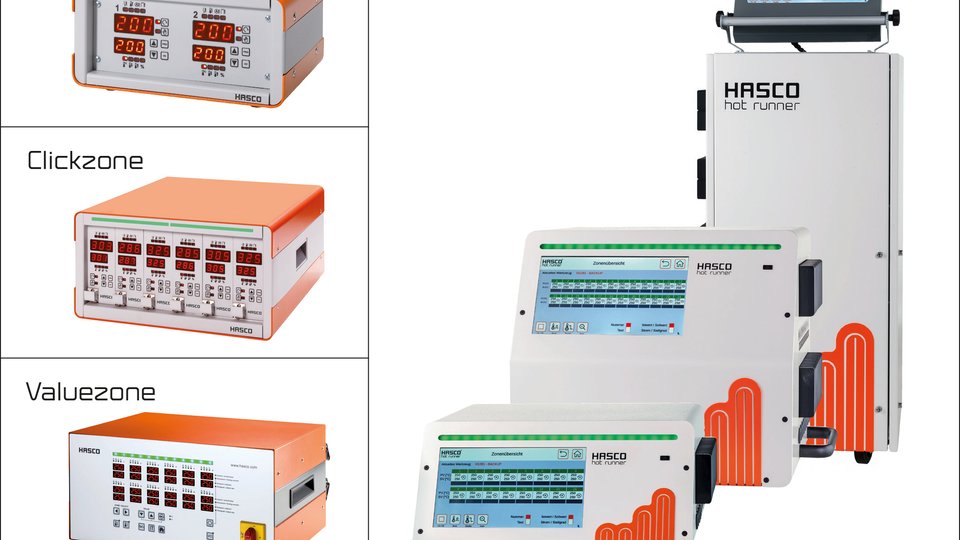 Varied selection of Hasco control units