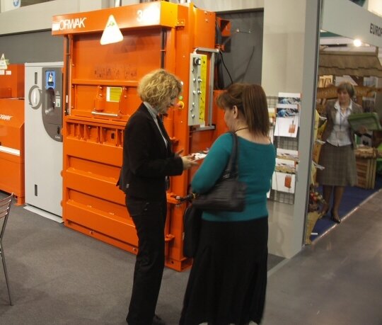 At Poleko 2008 Orwak presented new baler Orwak 3610