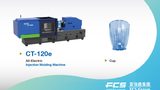 FCS CT-120e all-electric injection molding machine at PMT 2025