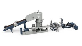 EREMA couples twin screw 
