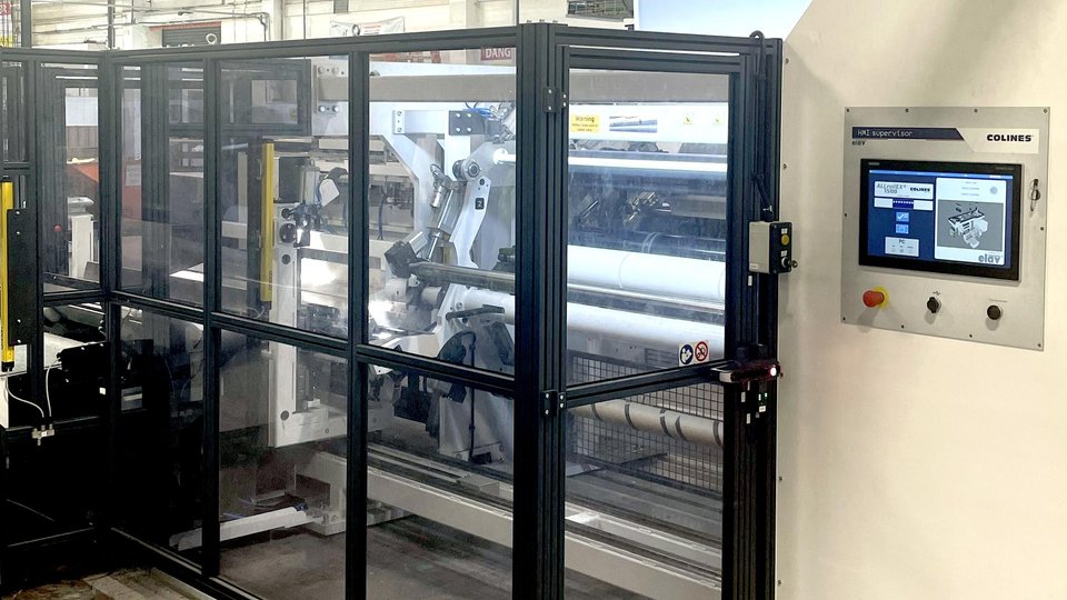 Coveris installs state-of-the-art Colines cast stretch film line