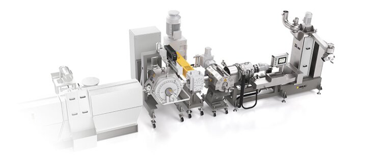 MAAG Recycling line for advanced polymer recycling