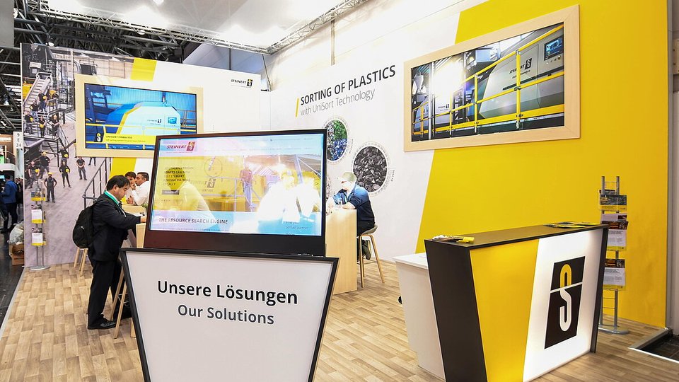 Steinert shows AI sorting for complex plastics at K 2025