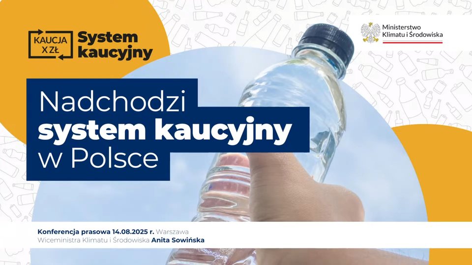 System kaucyjny w Polsce wystartuje 1 października 2025