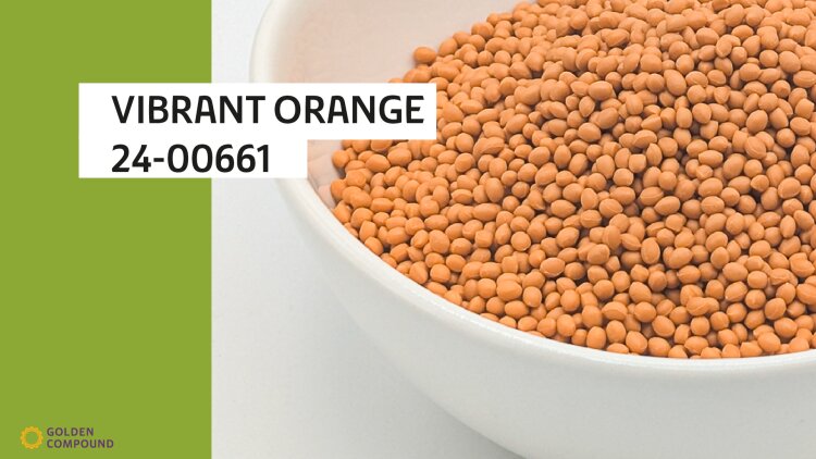 Vibrant Orange brings energy and dynamism into play. This colour is perfect for products that need to stand out. These could be sustainable promotional items, modern household goods or stylish packaging. Vibrant Orange stands for joie de vivre and innovat