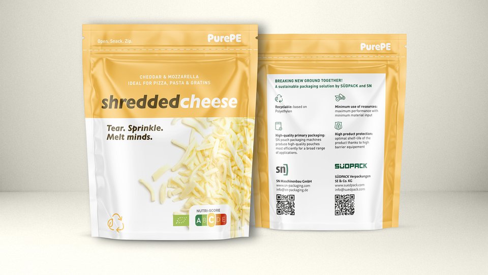 Südpack presents CarbonLite mono-material pouches at Fachpack