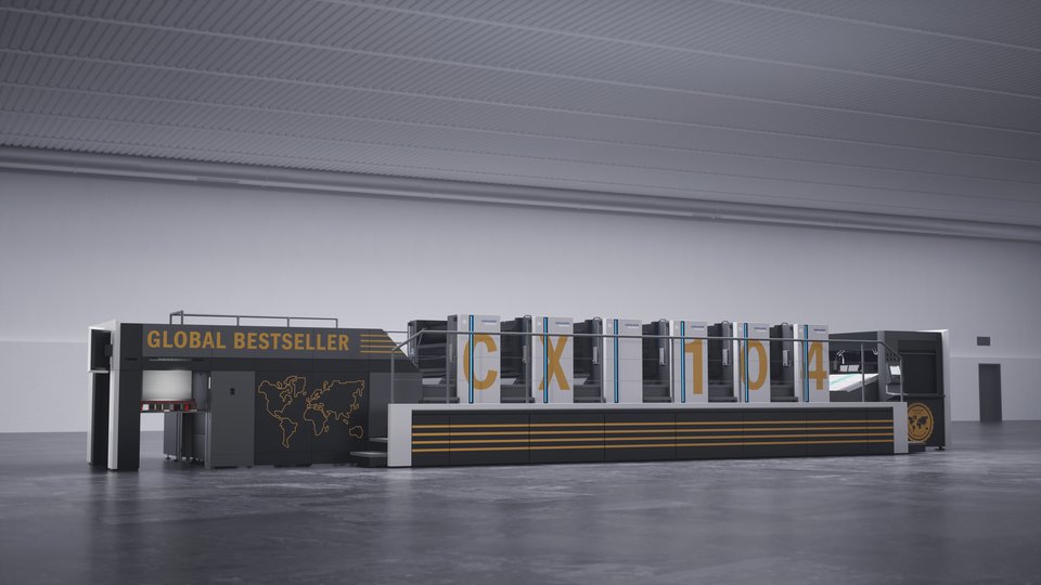 Heidelberg’s Speedmaster CX 104 passes 950 installs worldwide
