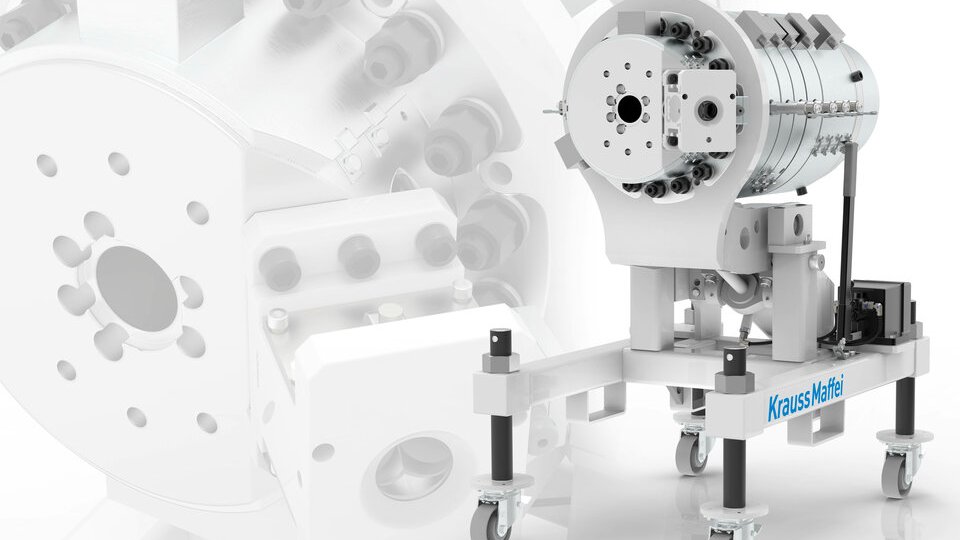 KraussMaffei debuts 3-layer PVC die head for recycled pipes