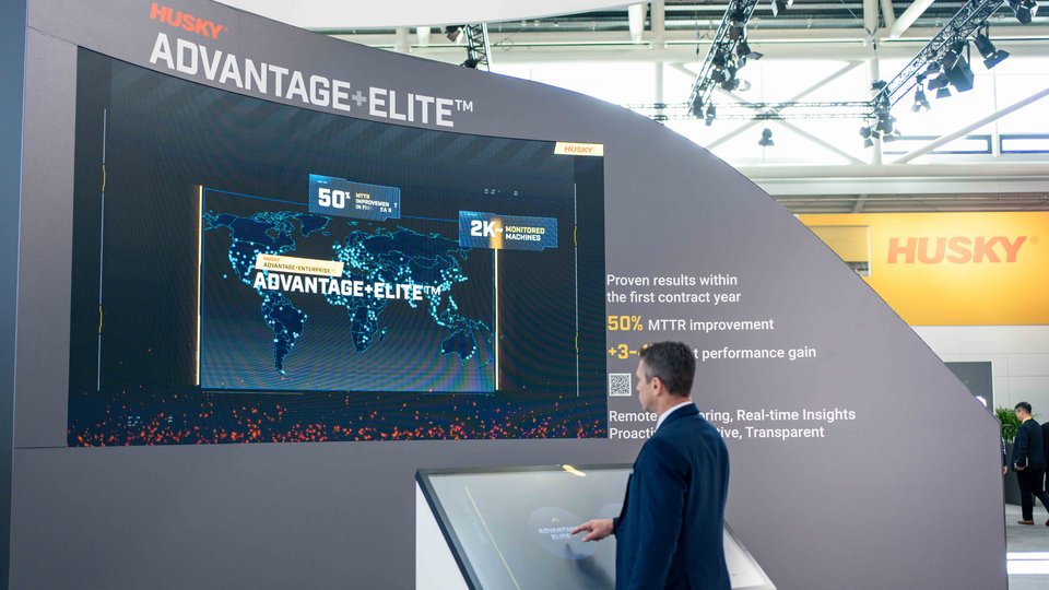 Husky showcases PET packaging systems at Drinktec 2025