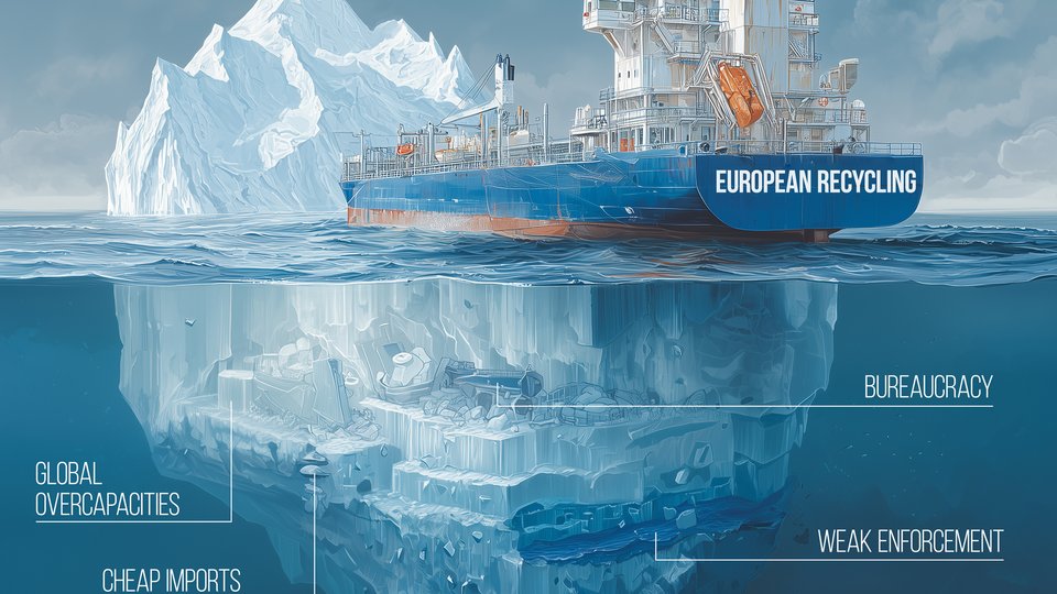 The iceberg effect: what lies beneath the crisis in Europe’s plastics recycling sector?