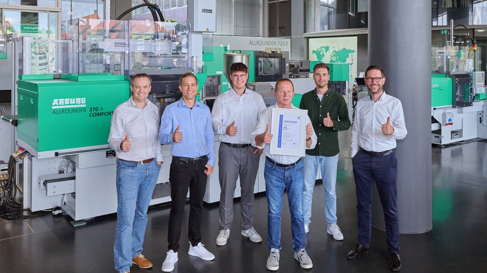 Arburg renews ISO 27001 information security certificate