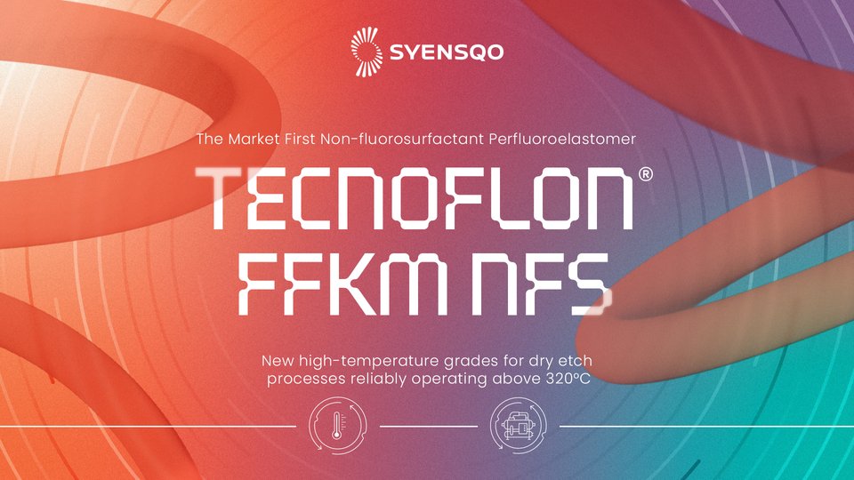 Syensqo expands market-first non-fluorosurfactant perfluoroelastomer portfolio
