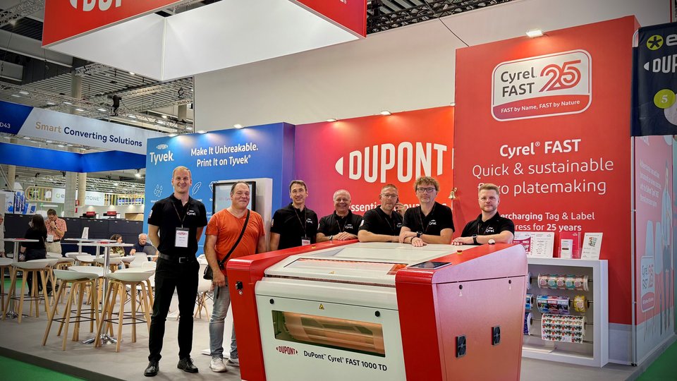 DuPont Cyrel achieves new heights at Labelexpo 2025